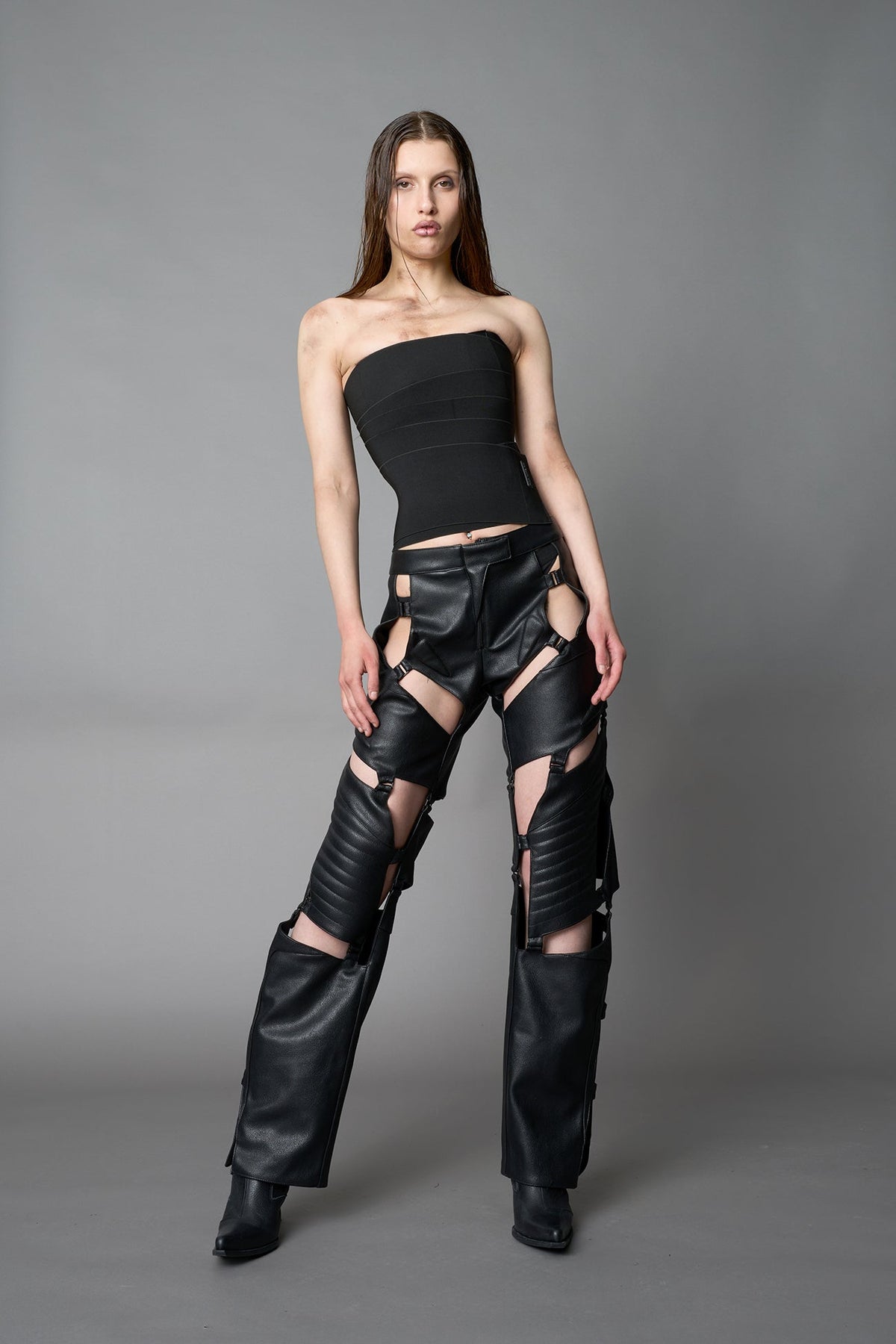 NAMILIA Bandage Top - onesize, Black