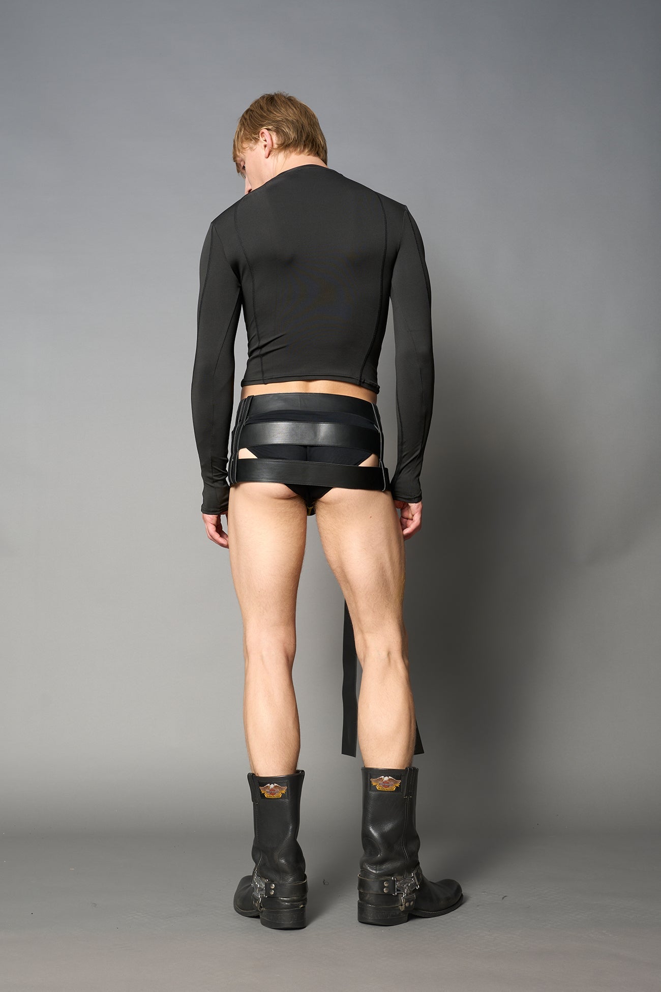 NAMILIA Belt Mini Skirt - XS, Black