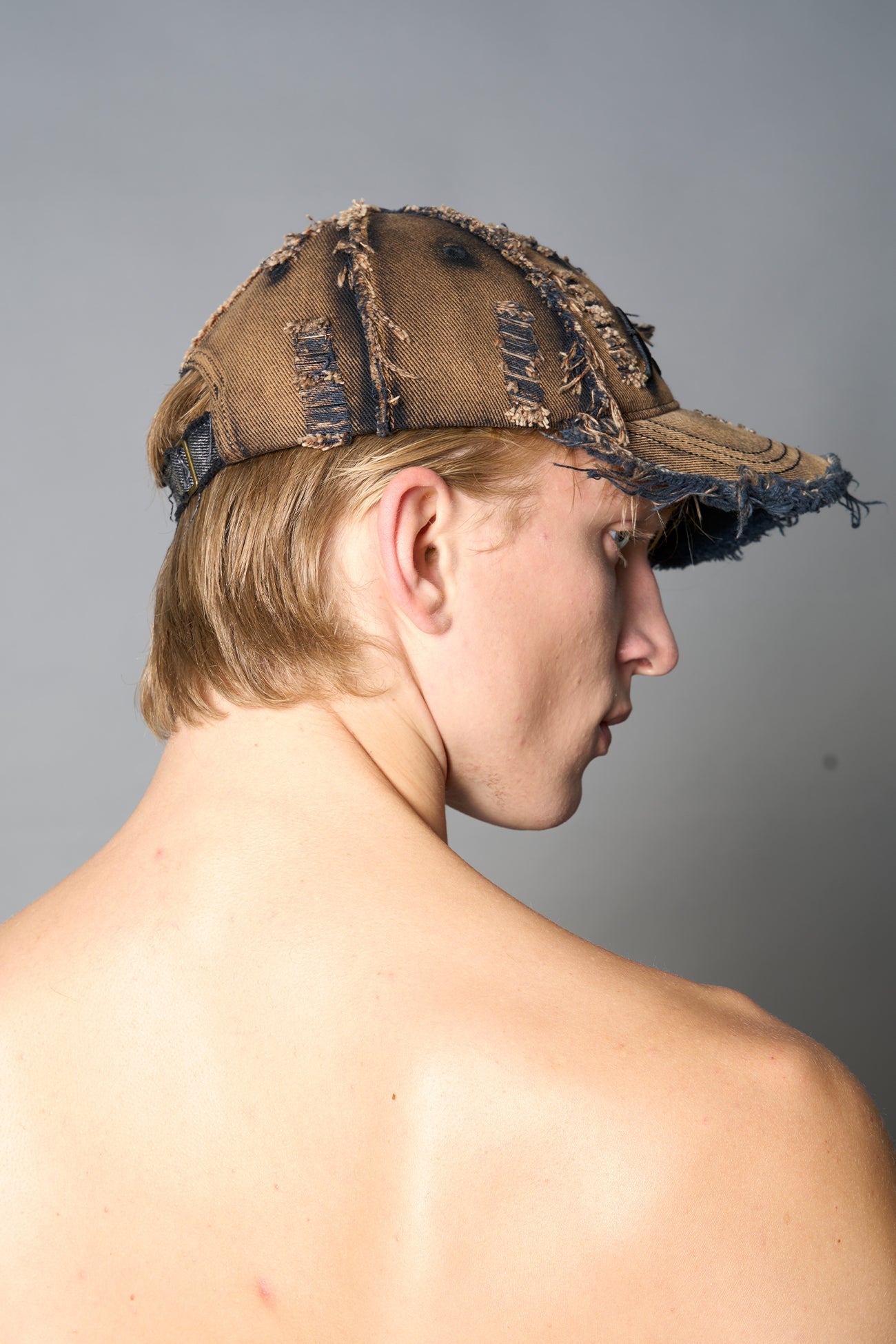 NAMILIA Faggot Distressed Cap - Black, onesize