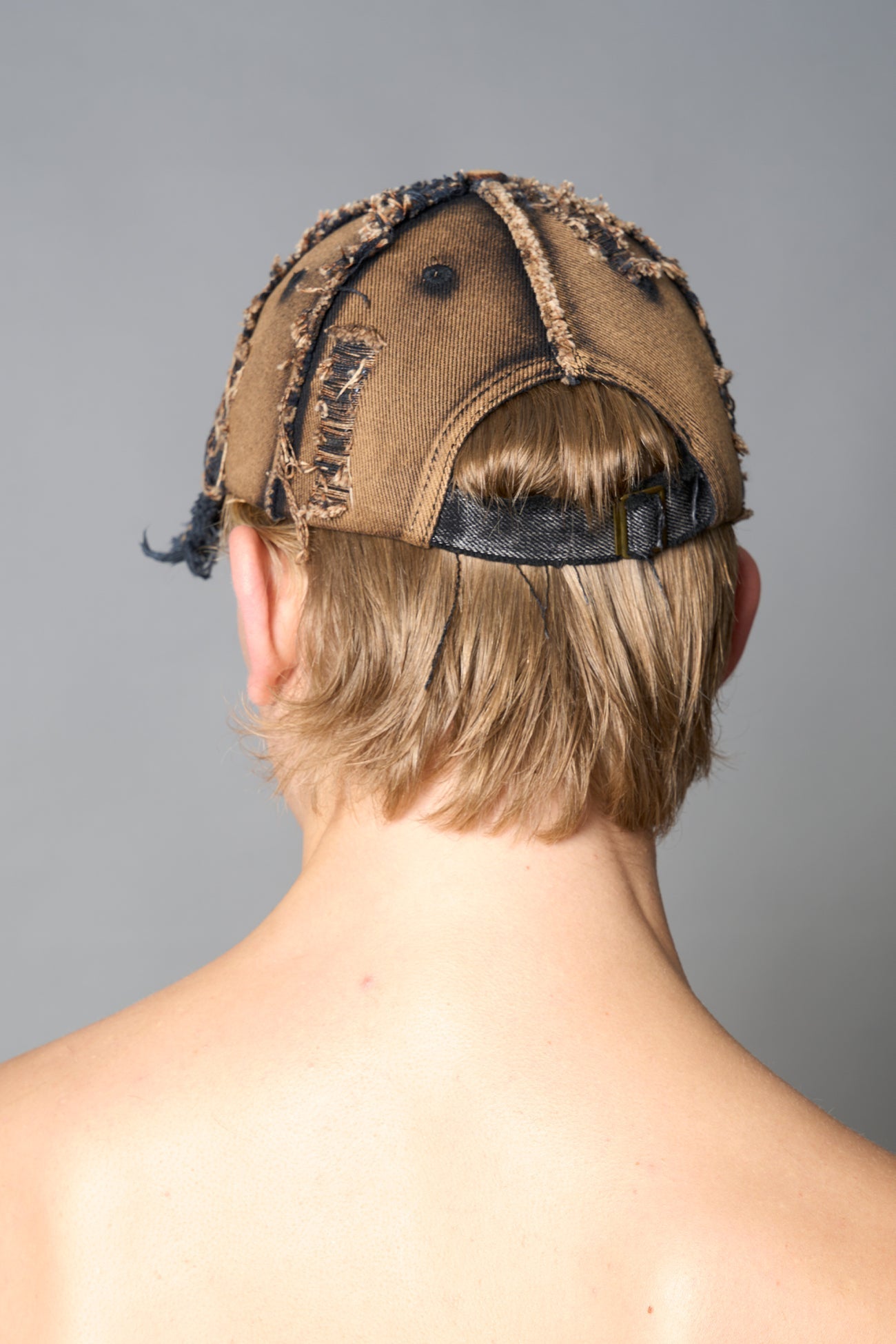 NAMILIA Faggot Distressed Cap - Black, onesize
