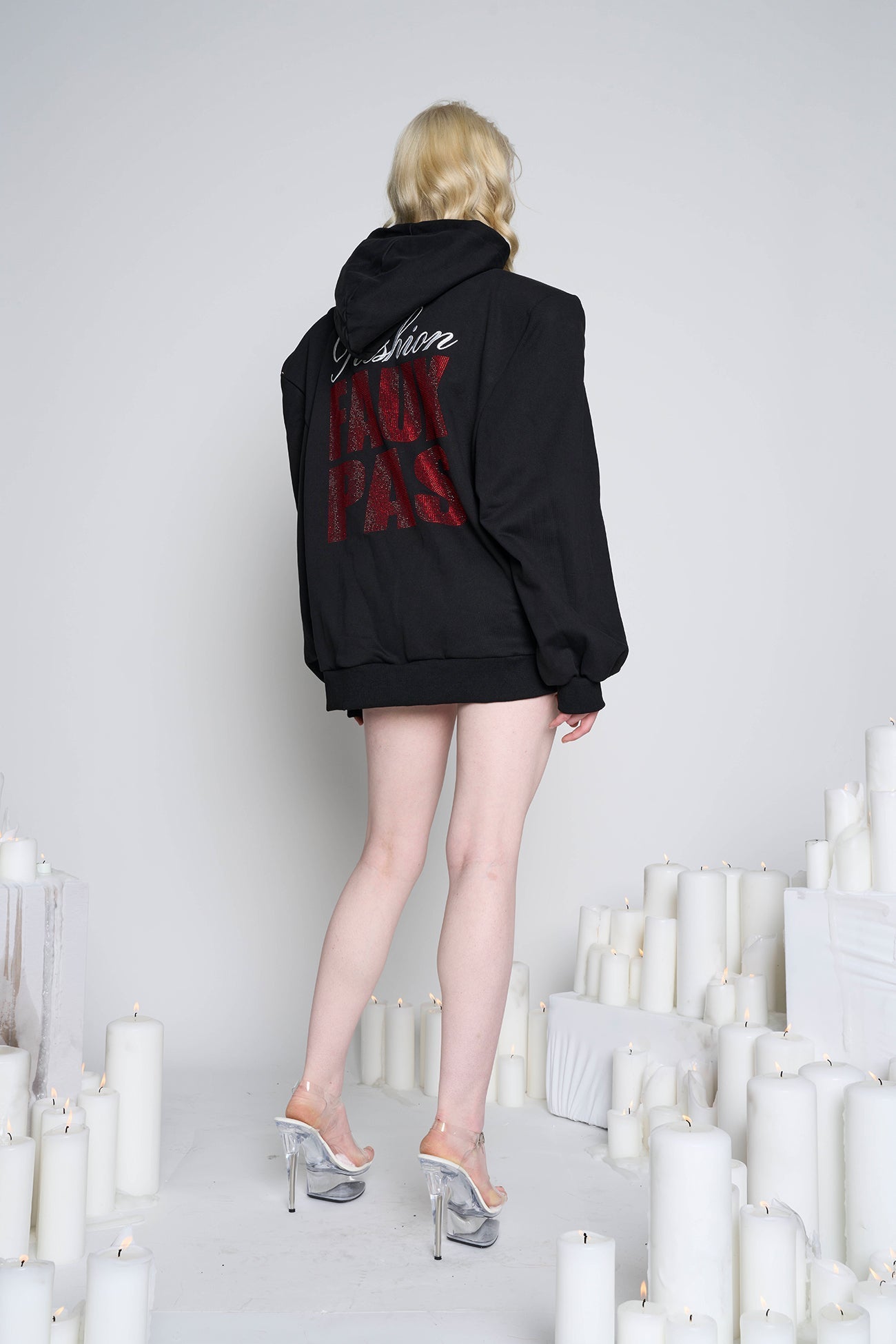 NAMILIA Faux Pas Hoodie - Black, xs
