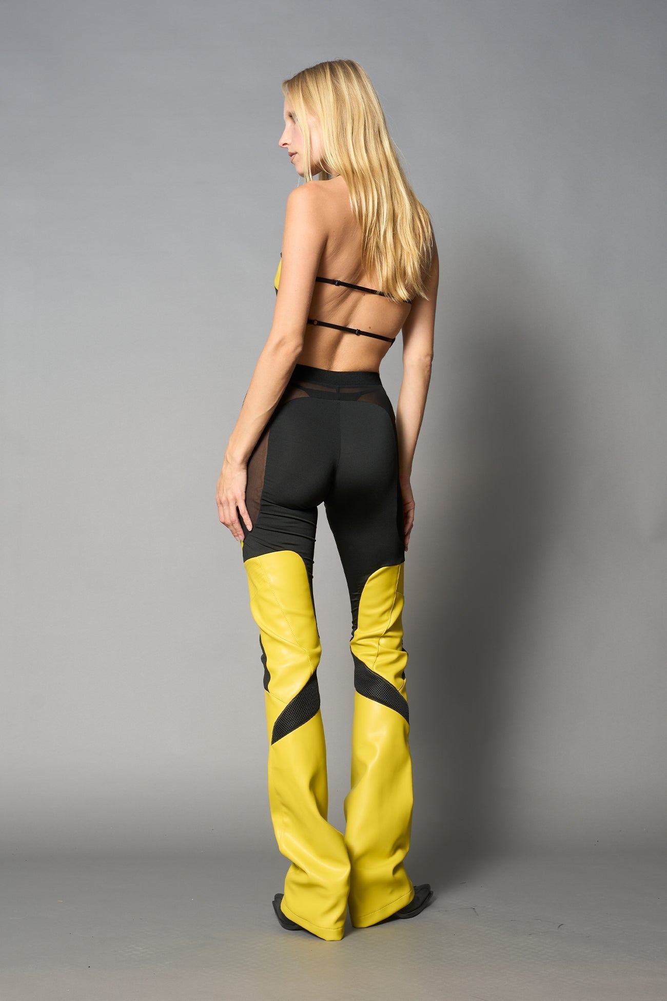 NAMILIA Moto Butterfly Top - XS, yellow
