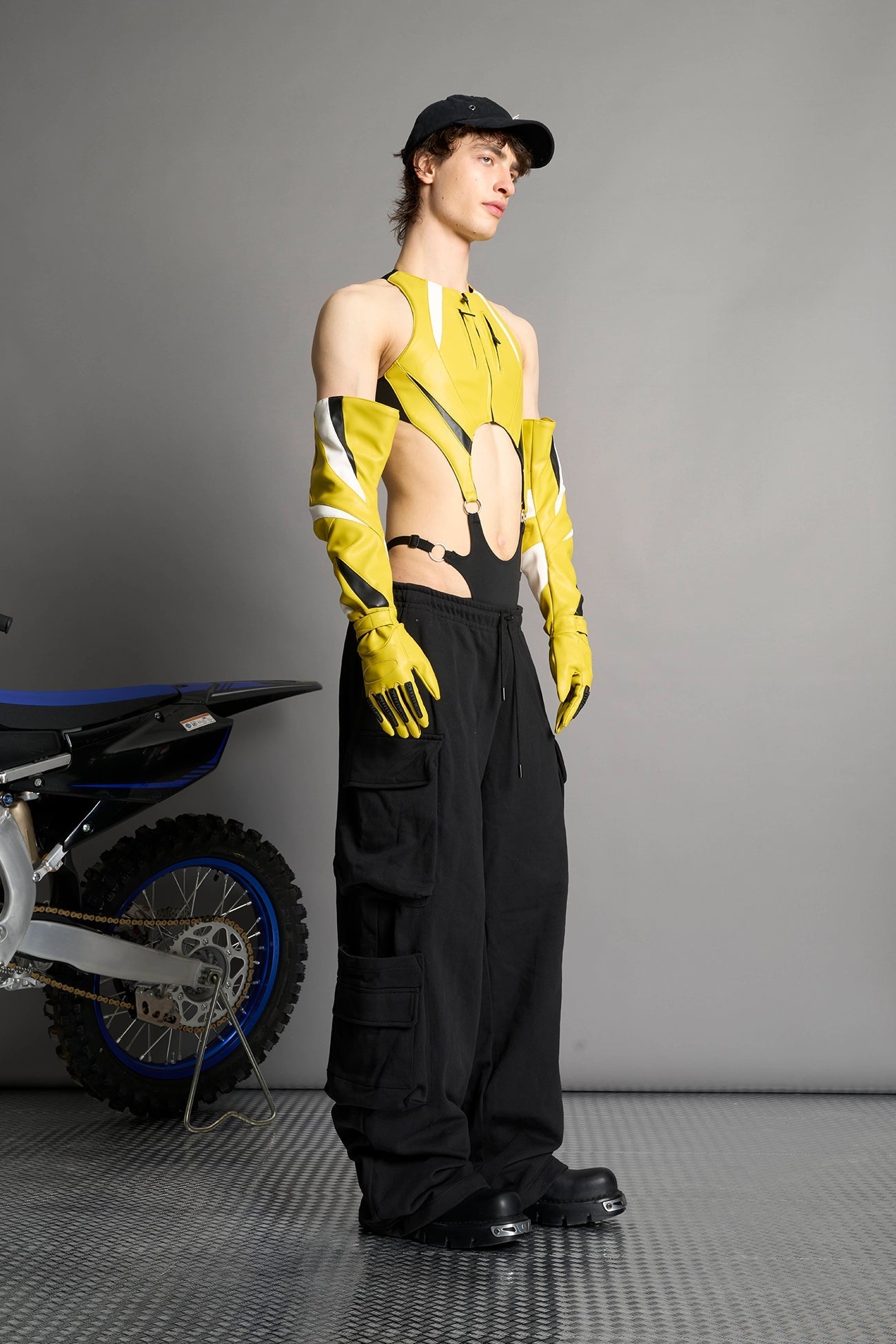 NAMILIA Moto Gloves - YELLOW, s