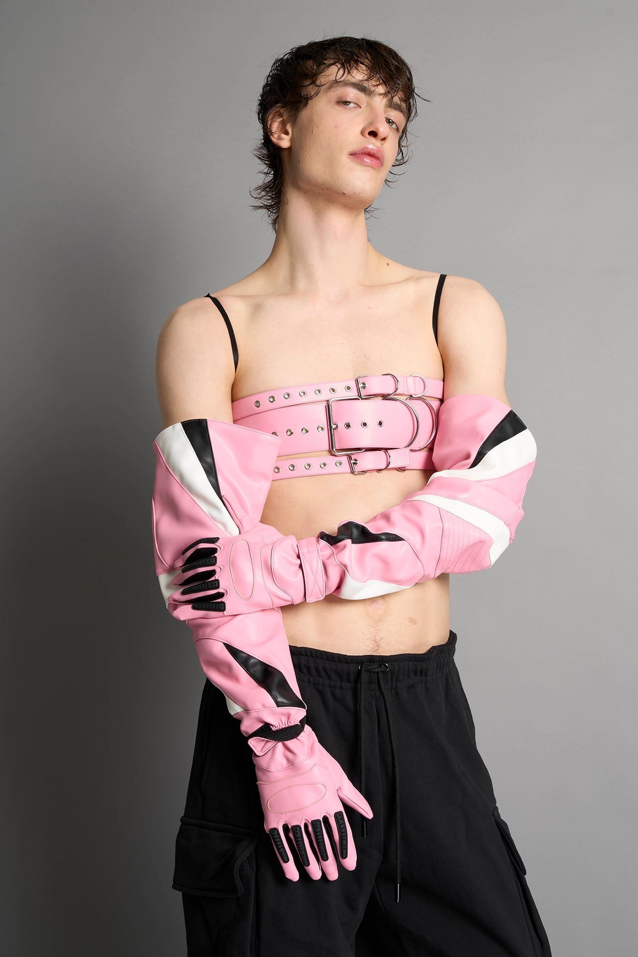 NAMILIA Moto Gloves - PINK, s