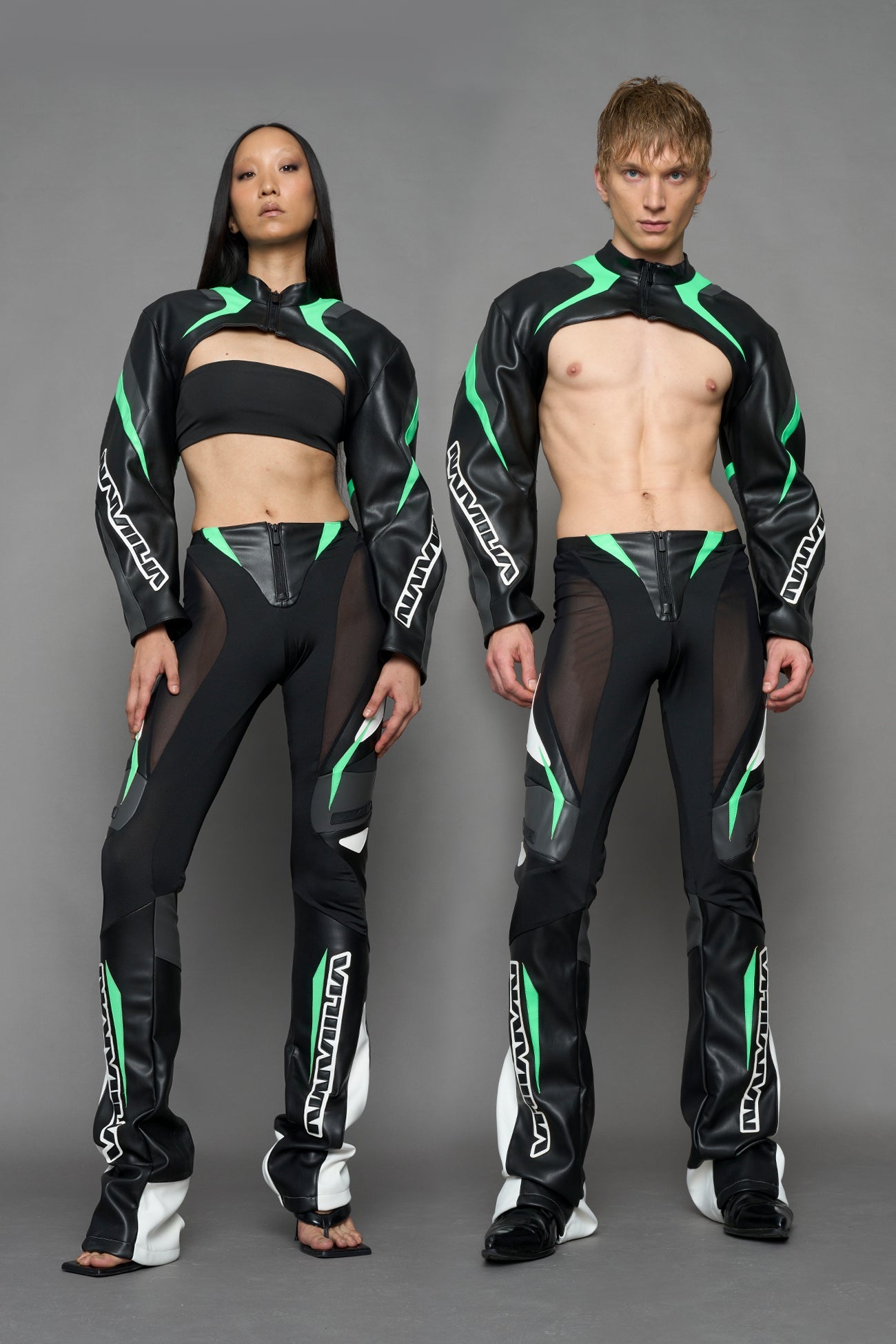 NAMILIA moto mesh pants