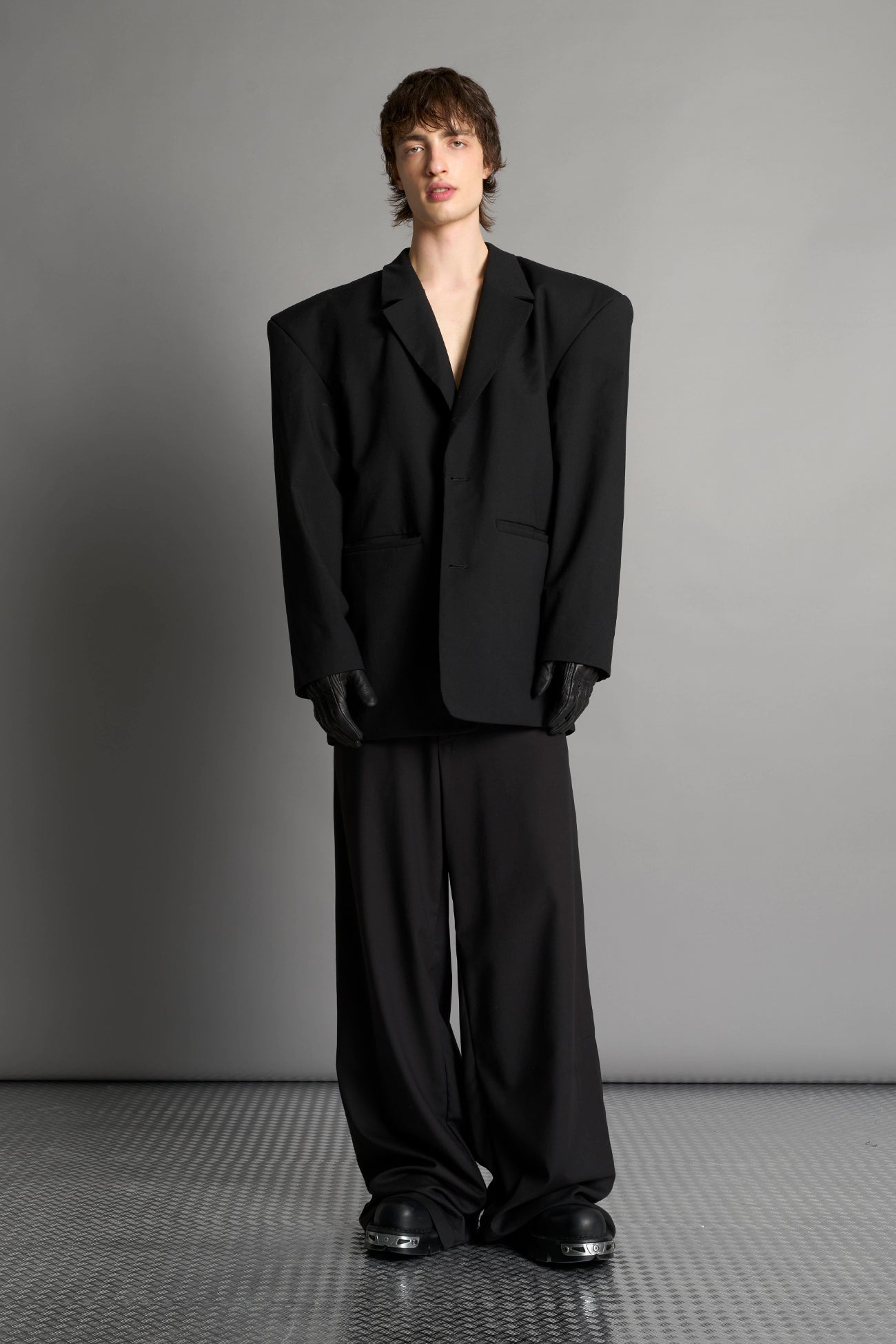 NAMILIA Oversize Blazer - Black, s