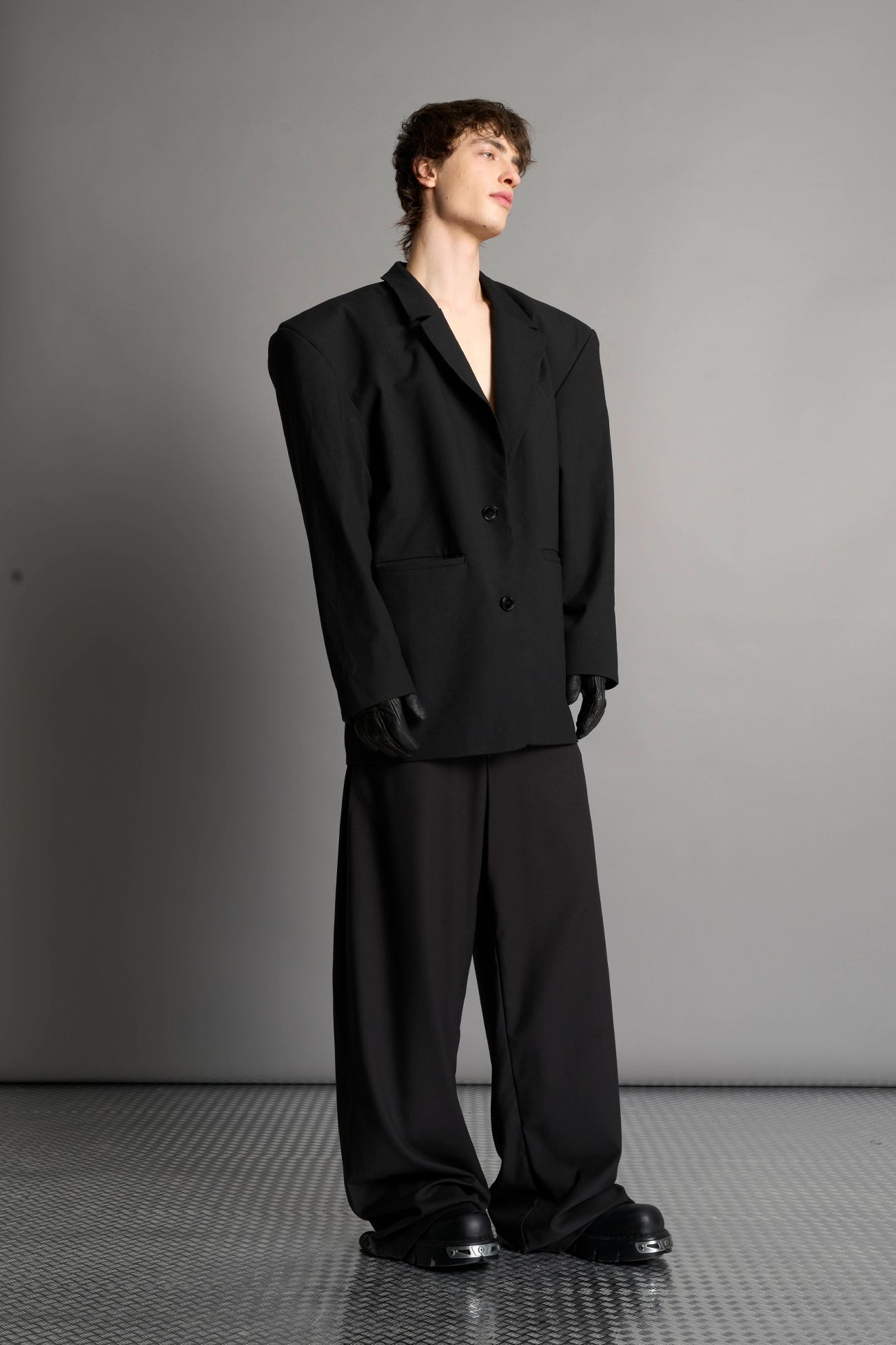 NAMILIA Oversize Blazer - Black, s