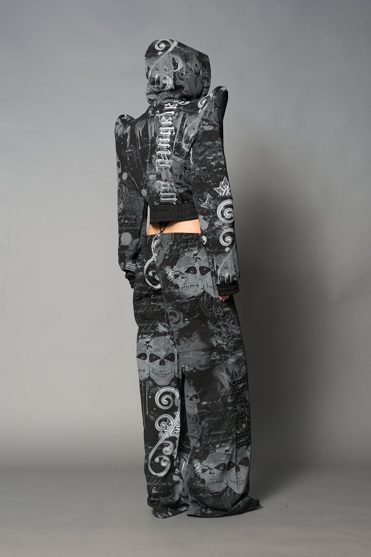 NAMILIA Penthouse Zip Jacket - BLACK-PRINT, xs