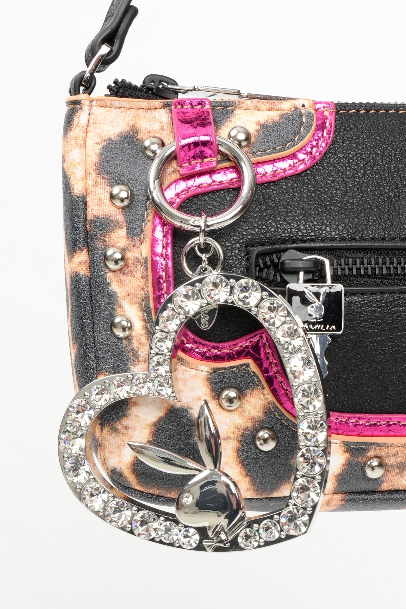 NAMILIA Playboy Charms Mini Bag - PINK, onesize