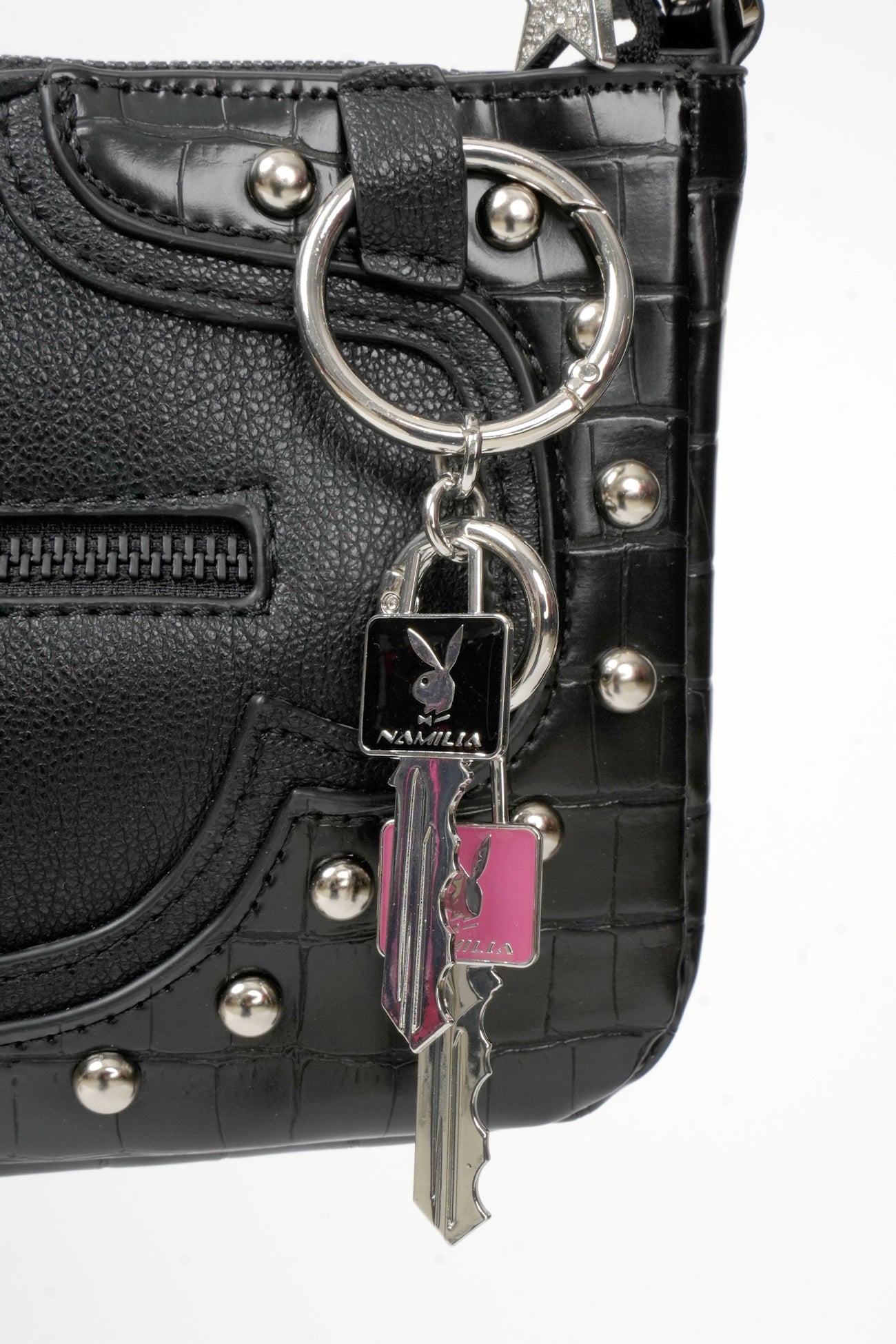NAMILIA Playboy Charms Mini Bag - BLACK, onesize