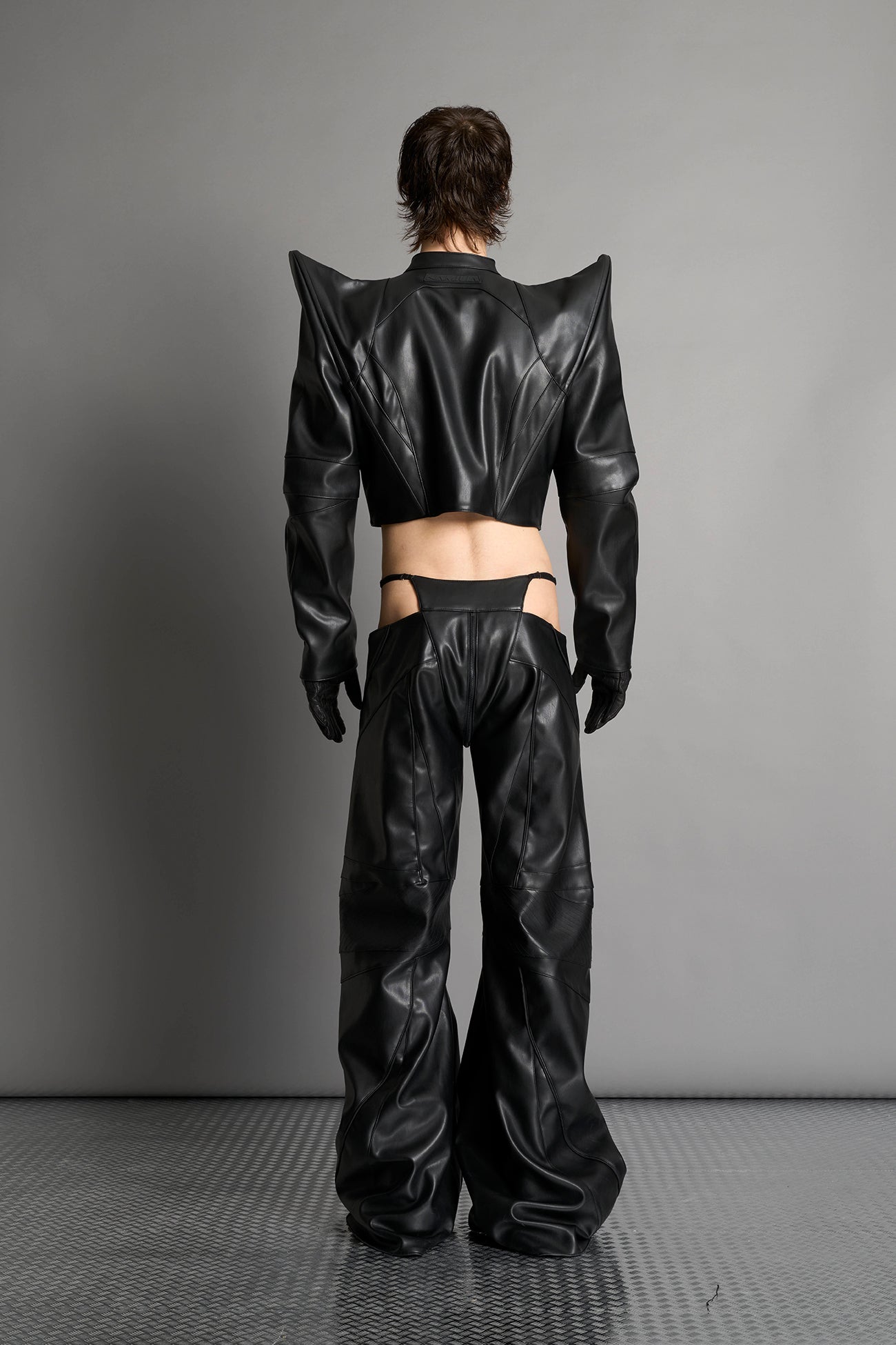 NAMILIA Spike Moto Jacket - BLACK, xs