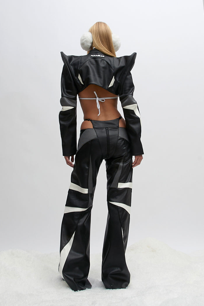 arctic moto bolero jacket