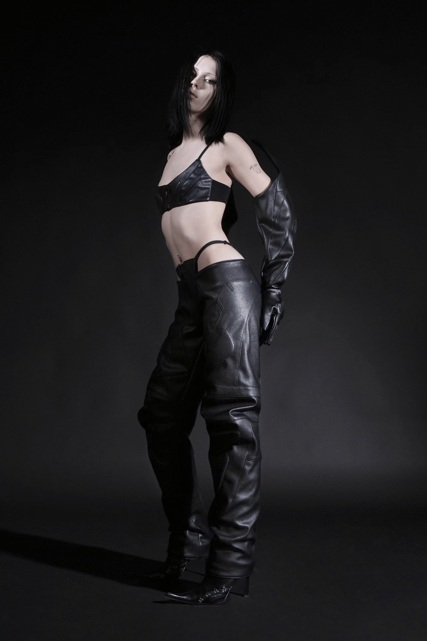 NAMILIA Icon Thong Pants - Black, xs