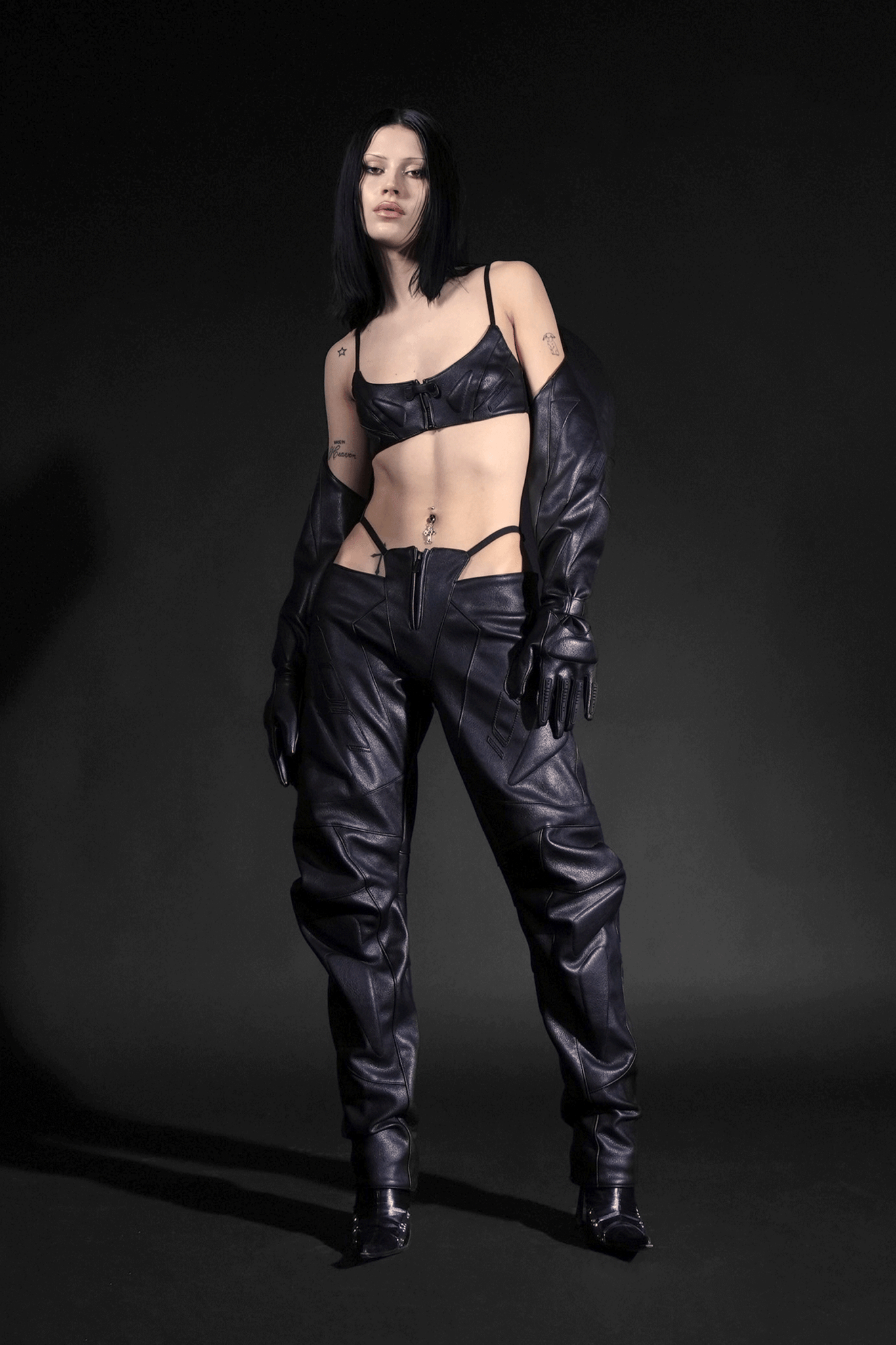 NAMILIA Icon Thong Pants - Black, xs