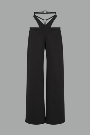 NAMILIA Beverly Hills G - String Sweatpants - BLACK, xs