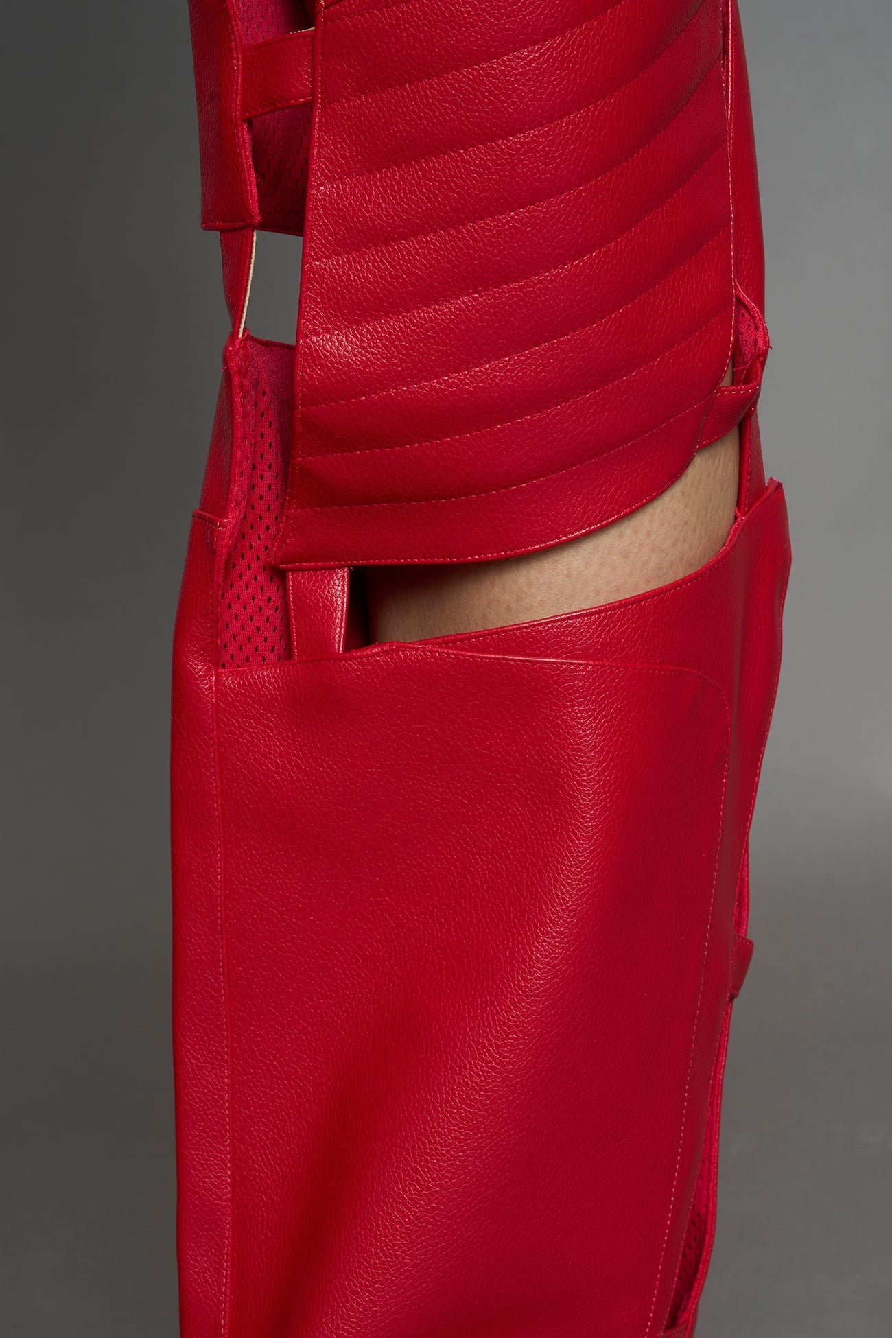 NAMILIA Biker Floating Pants - RED, xs