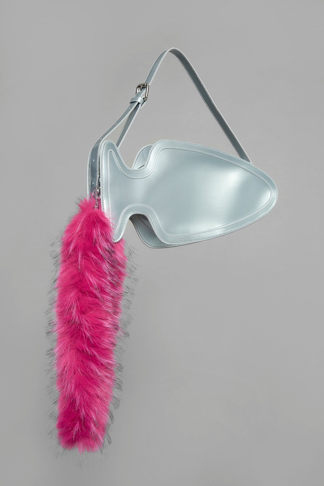 NAMILIA BUTT PLUG BAG - SILVER, onesize