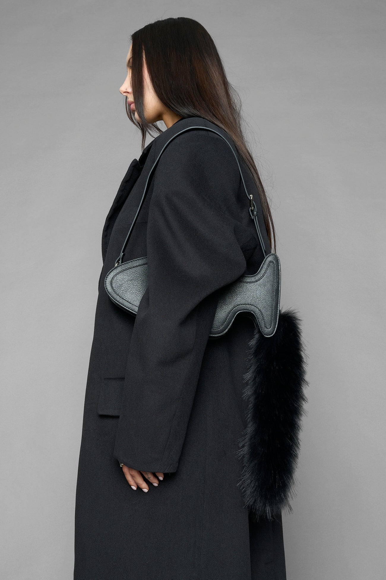 NAMILIA BUTT PLUG BAG - BLACK, onesize