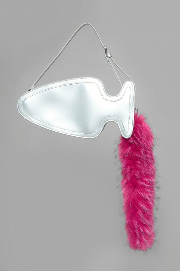 NAMILIA BUTT PLUG BAG - SILVER, onesize - SILVER