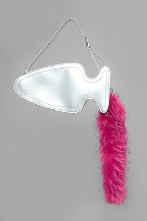 NAMILIA BUTT PLUG BAG - SILVER, onesize