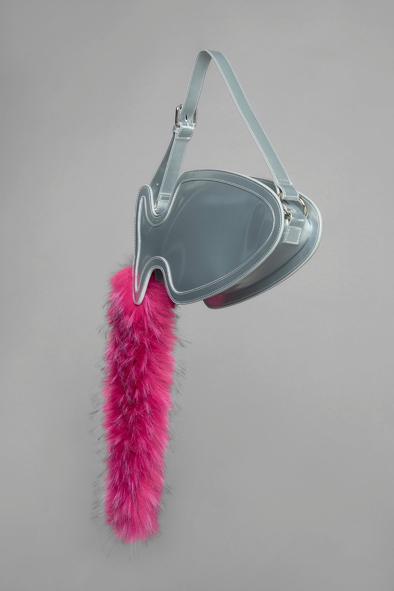 NAMILIA BUTT PLUG BAG - SILVER, onesize