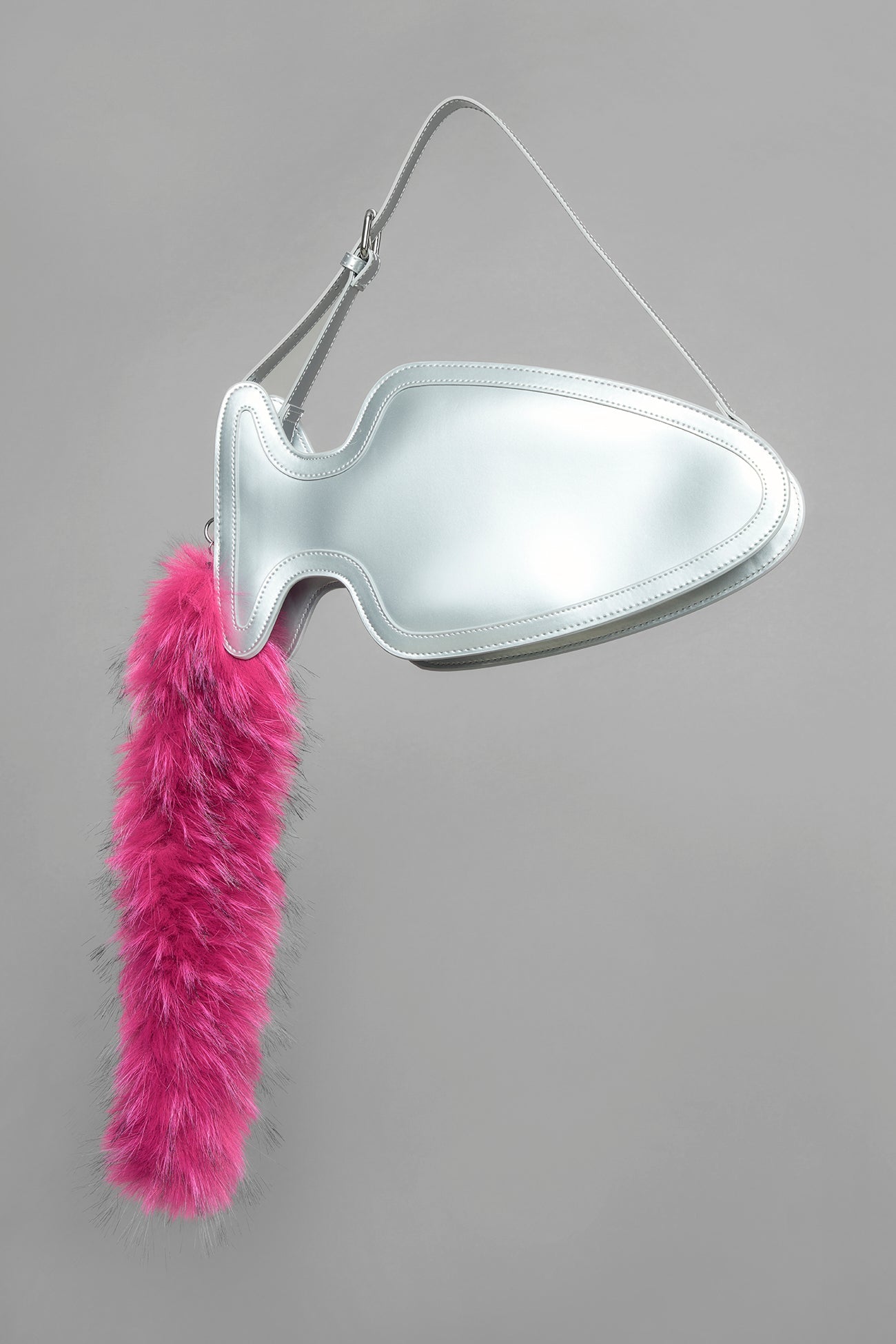 NAMILIA BUTT PLUG BAG - SILVER, onesize