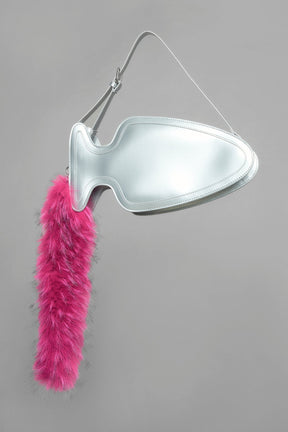 NAMILIA BUTT PLUG BAG - SILVER, onesize