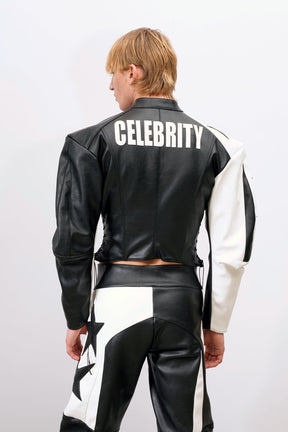 NAMILIA Celebrity Corset Jacket - Black/White, xs