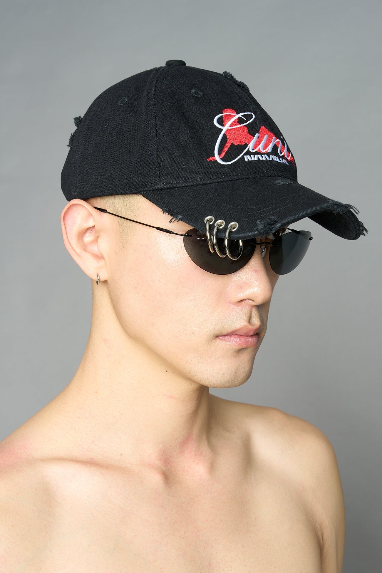 NAMILIA C*NT CAP - Black/Grey, onesize