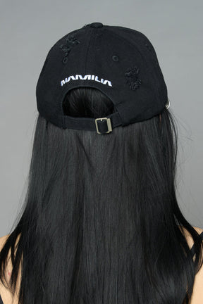 NAMILIA C*NT CAP - Black/red, onesize
