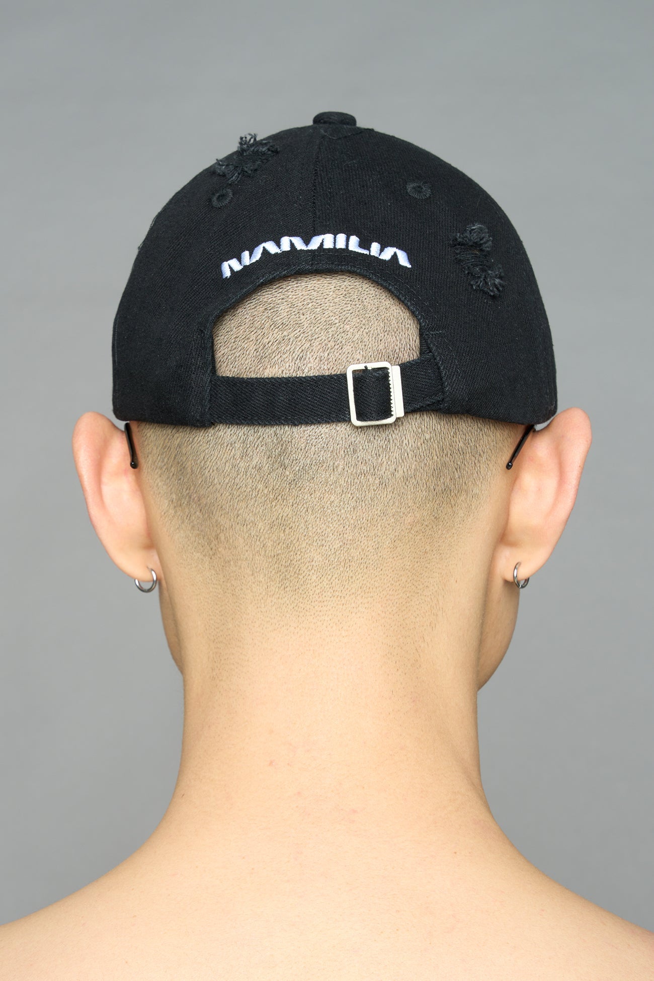 NAMILIA C*NT CAP - Black/red, onesize