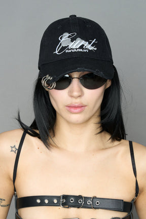 NAMILIA C*NT CAP - Black/Grey, onesize