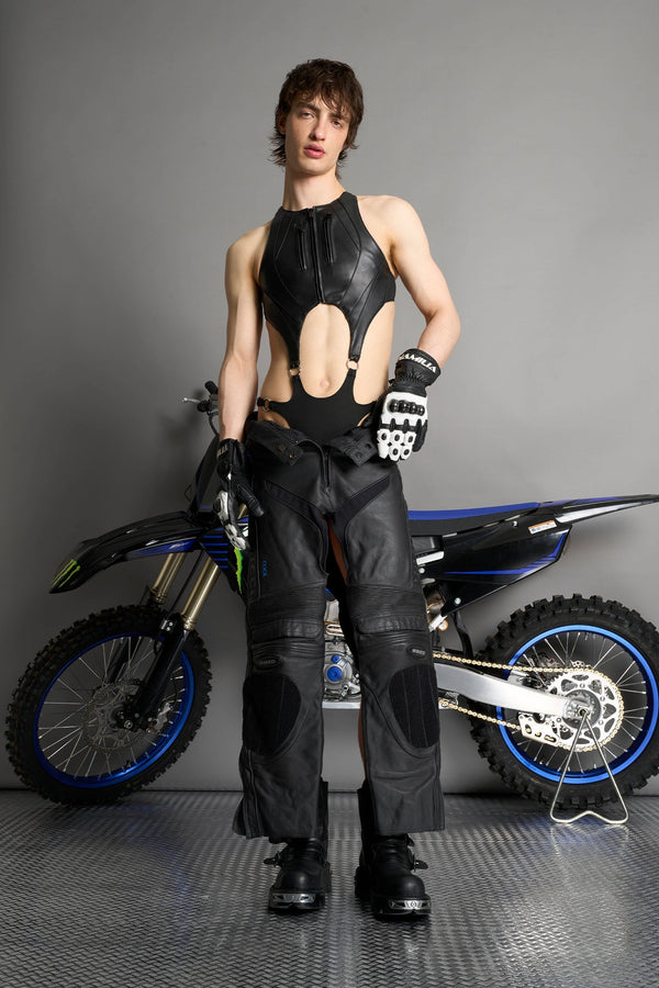 NAMILIA Cut Out Body - Pouch Panty - BLACK, xs - BLACK