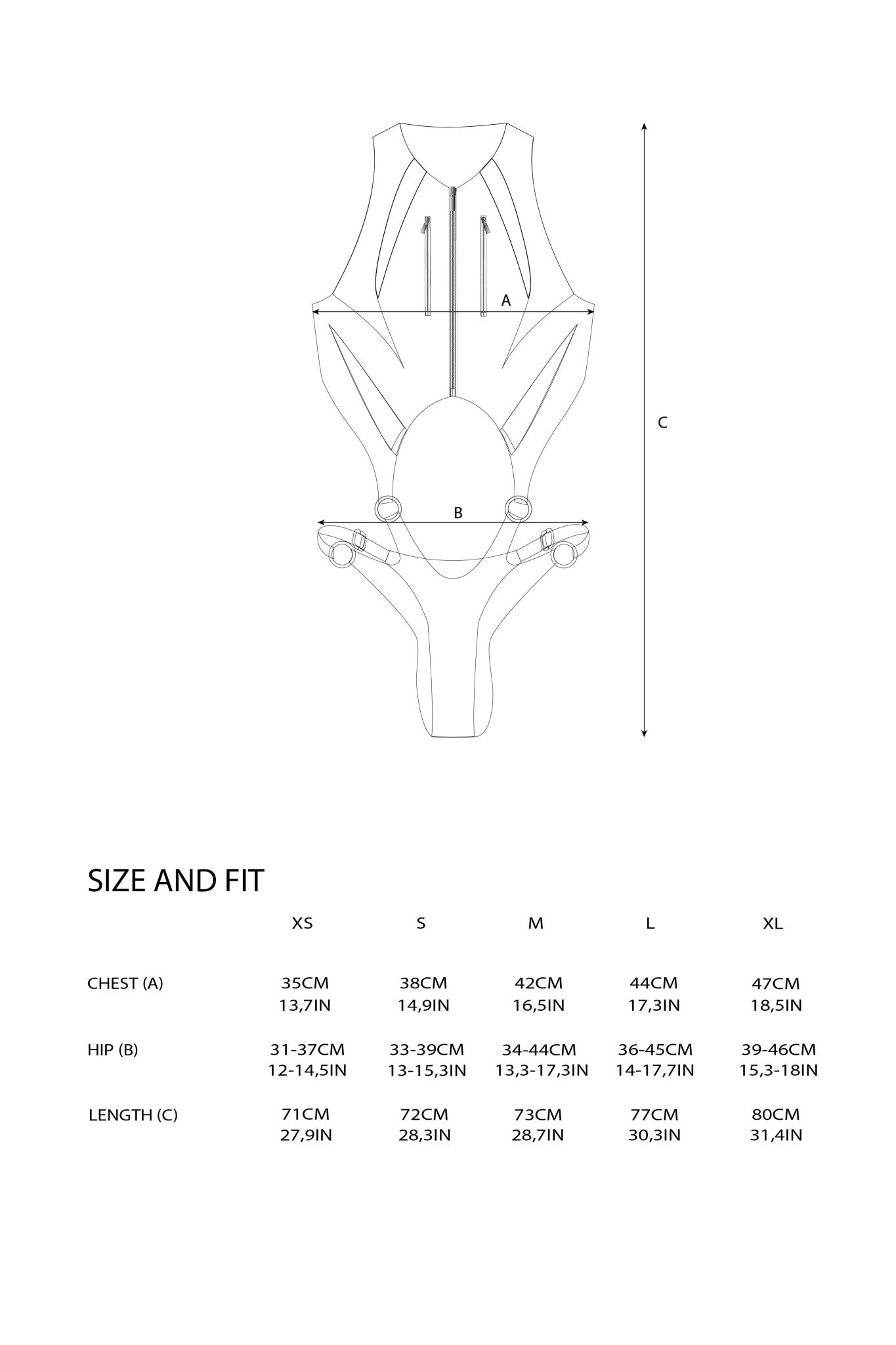 NAMILIA Cut Out Body - Pouch Panty - YELLOW, xs