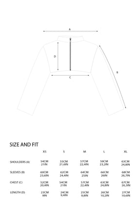 NAMILIA Diva Faux Fur Bolero - BLACK, xs