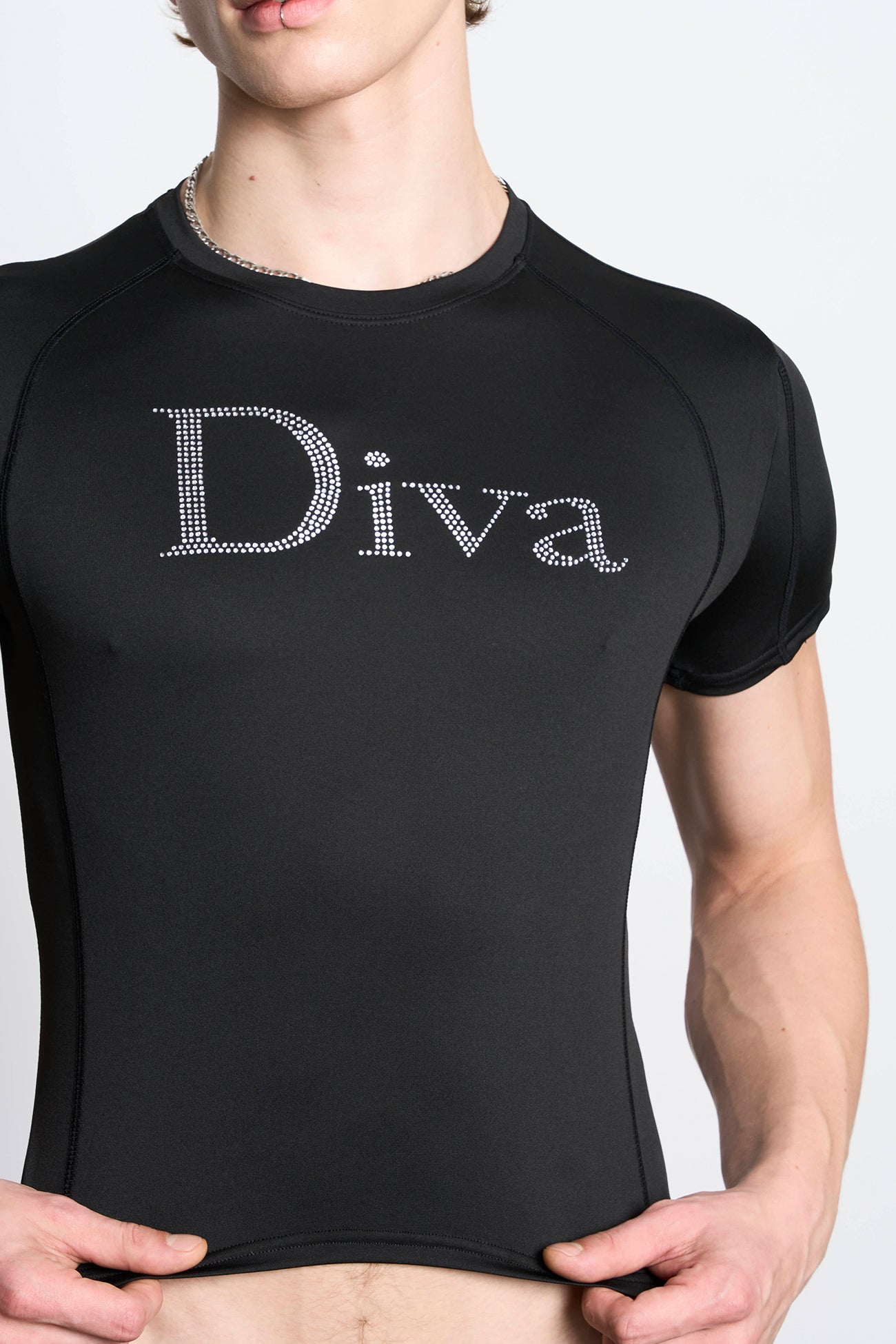 NAMILIA Diva Racing Tee - Black, xs