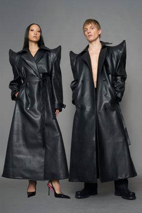 NAMILIA Doomsday Trench Coat - black, s