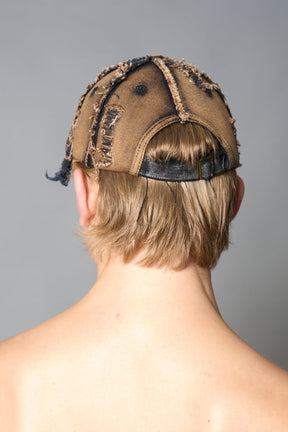 NAMILIA Faggot Distressed Cap - Black, onesize