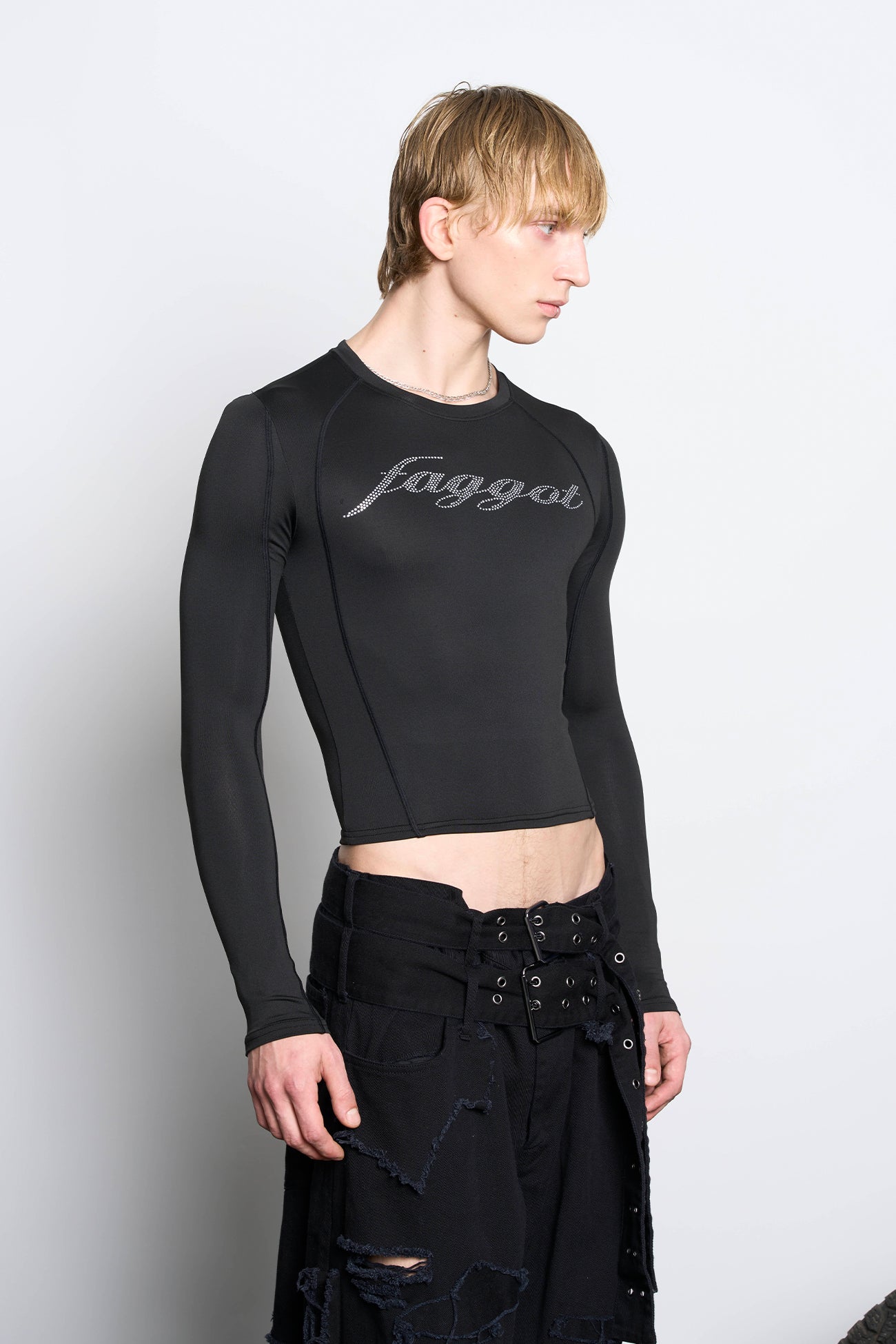 NAMILIA Faggot Longsleeve - Black, xs