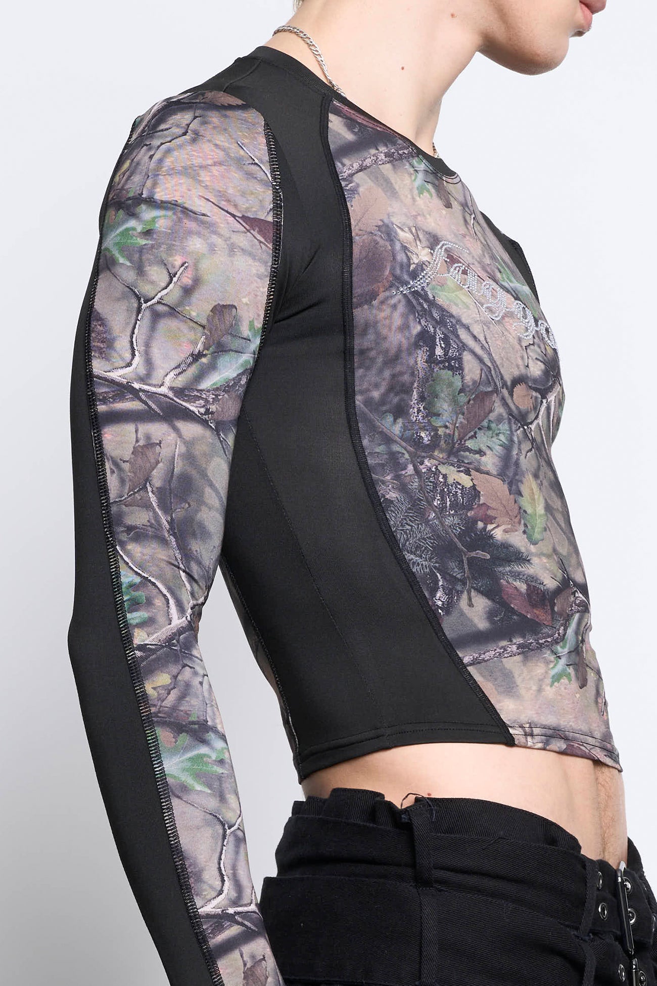 NAMILIA Faggot Longsleeve - Camo Brown, xs