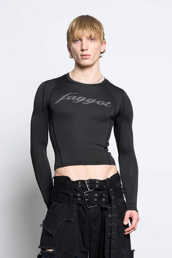 NAMILIA Faggot Longsleeve - Black, xs - Black