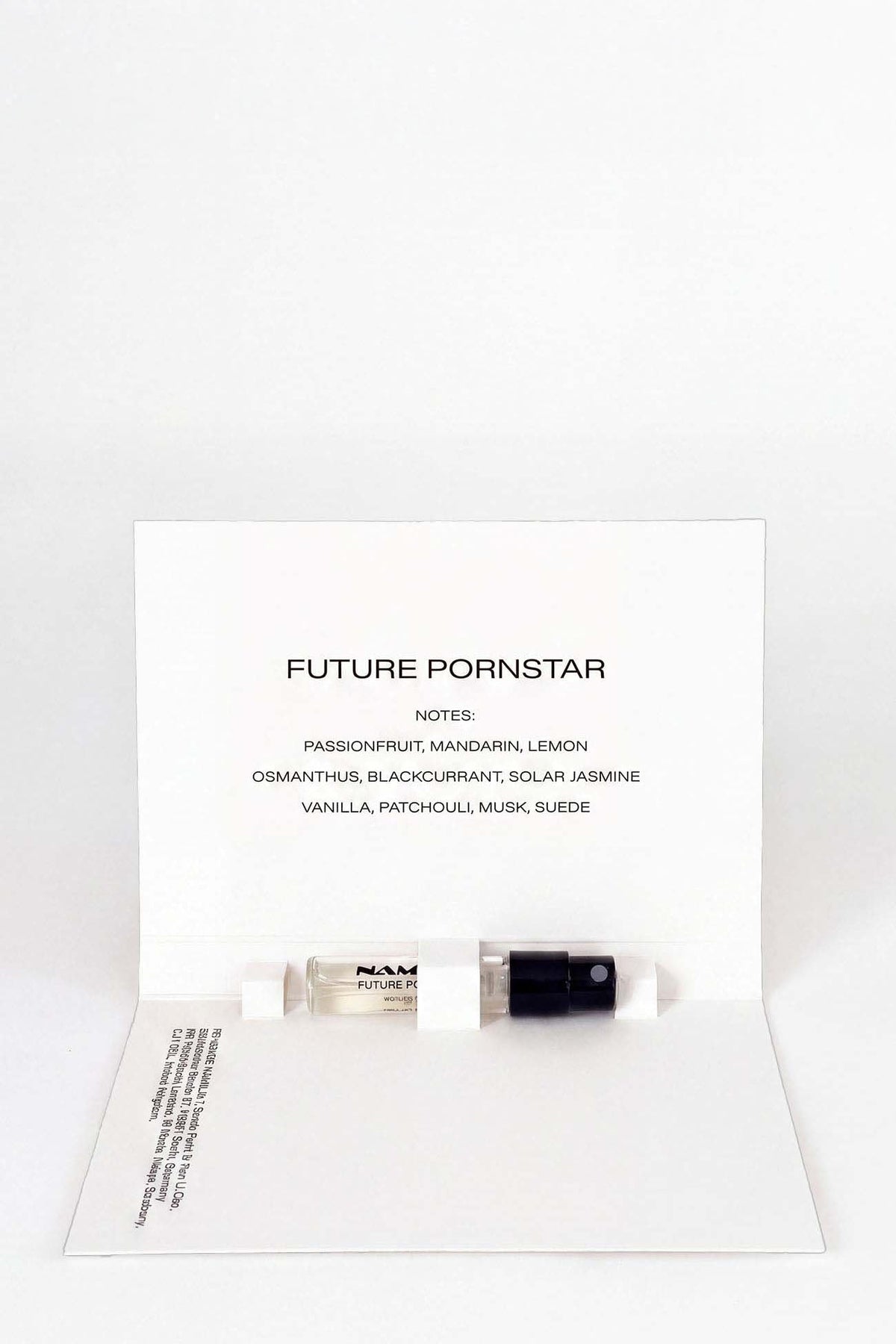 NAMILIA FUTURE PORNSTAR 1,0ml Sample - 1.0ml,