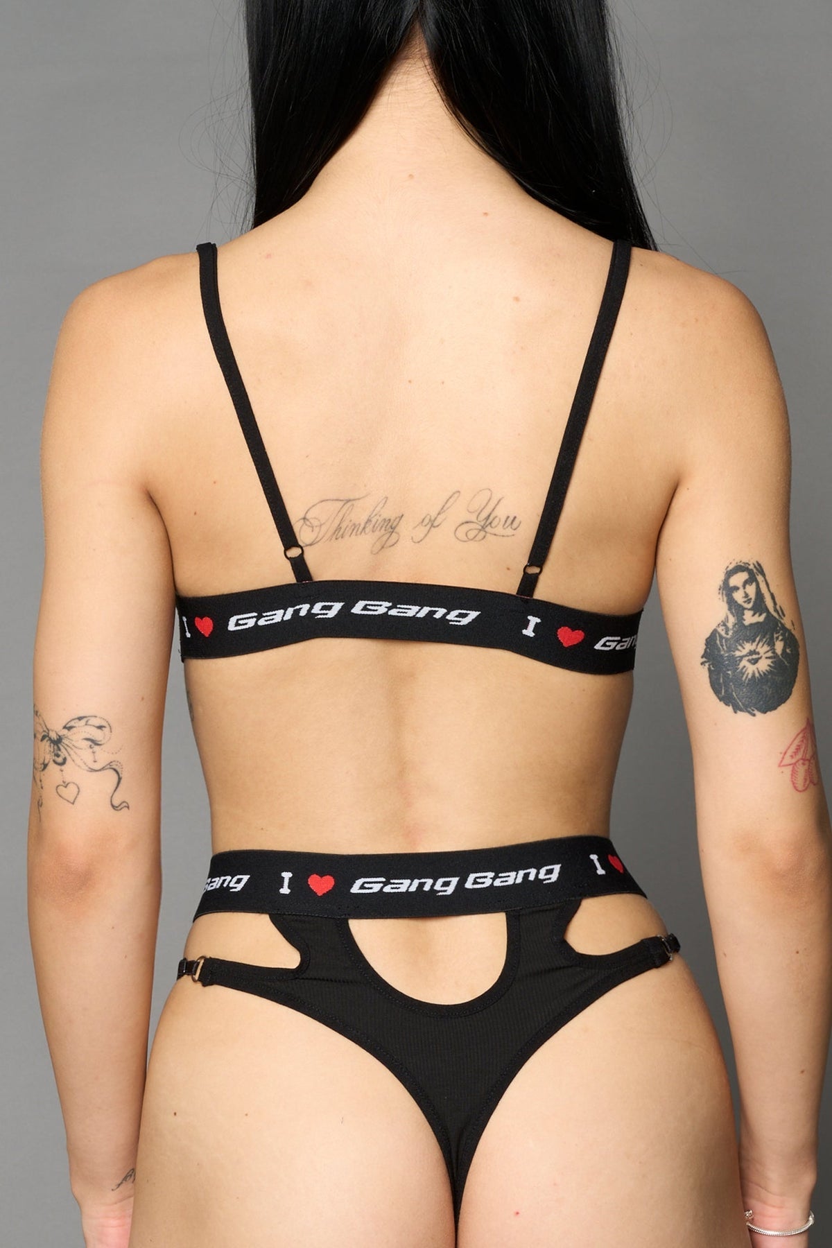 NAMILIA Gang Bang Slip Panty - BLACK, xs