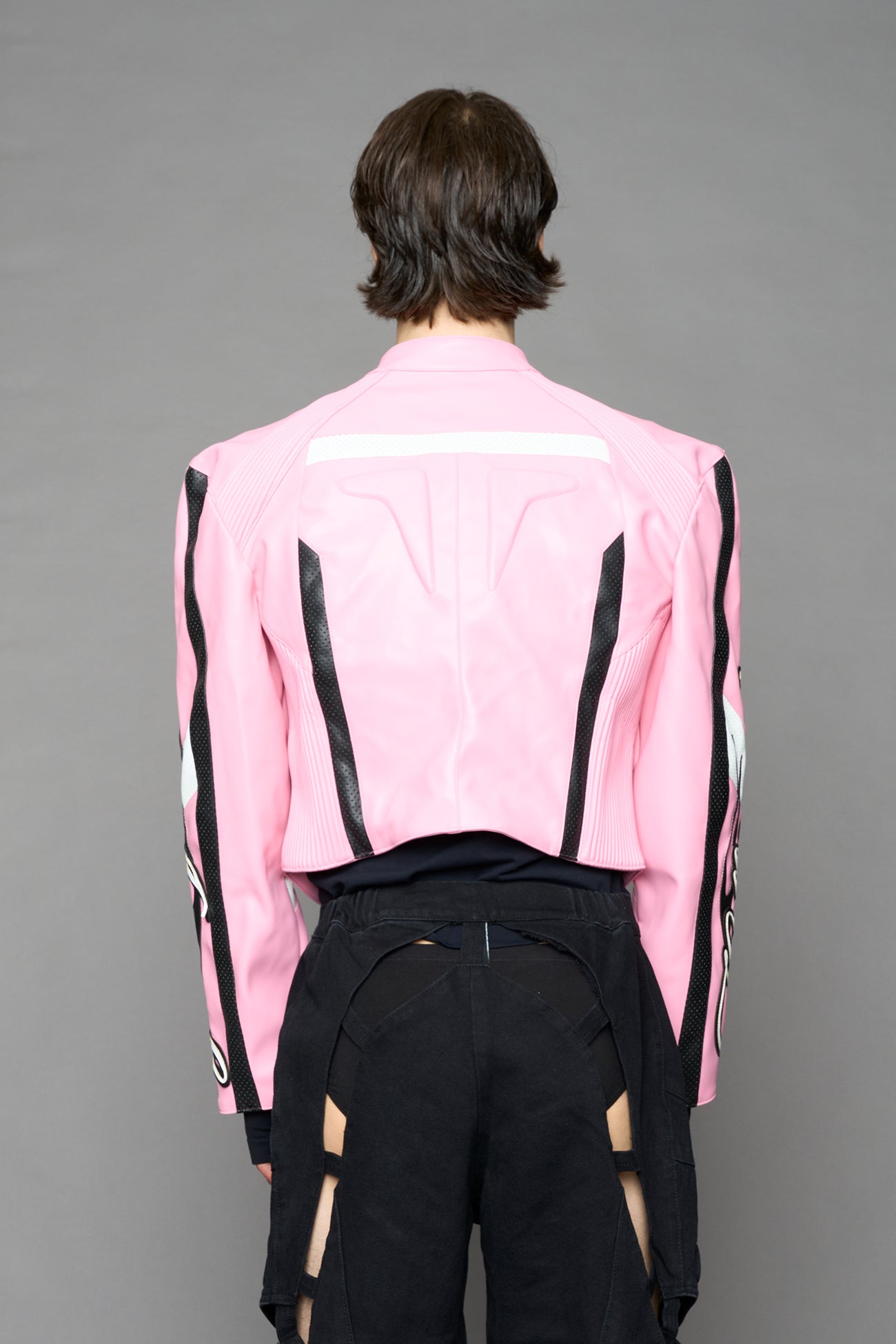 NAMILIA Hollywood Moto Jacket - PINK, xs