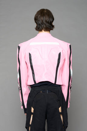 NAMILIA Hollywood Moto Jacket - PINK, xs