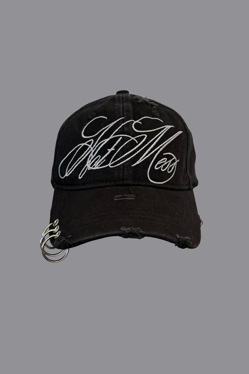 NAMILIA HOT MESS CAP - black, onesize