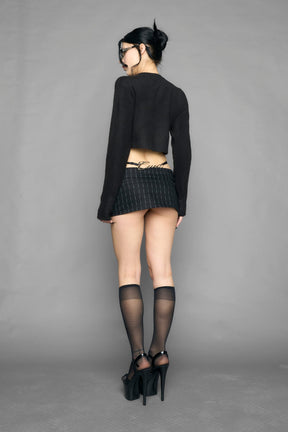 NAMILIA I LOVE MY JOB KNIT SWEATER - BLACK, xs