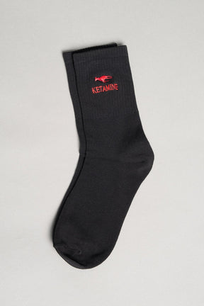 NAMILIA Keta Queen Sport Socks - BLACK, onesize