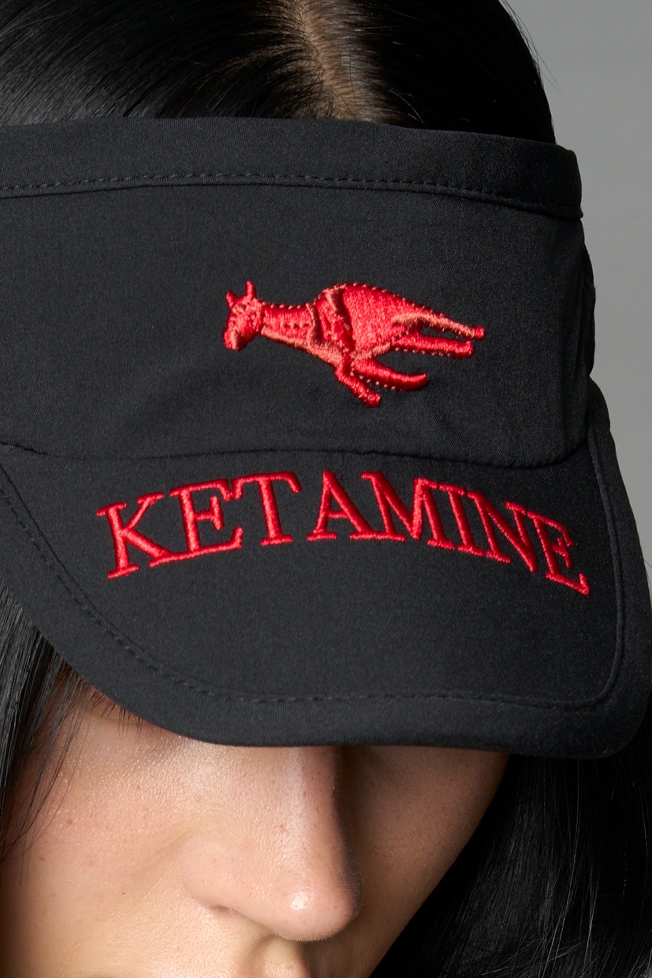 NAMILIA Keta Queen Visor - BLACK, onesize