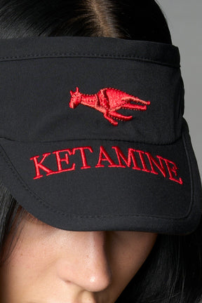 NAMILIA Keta Queen Visor - BLACK, onesize